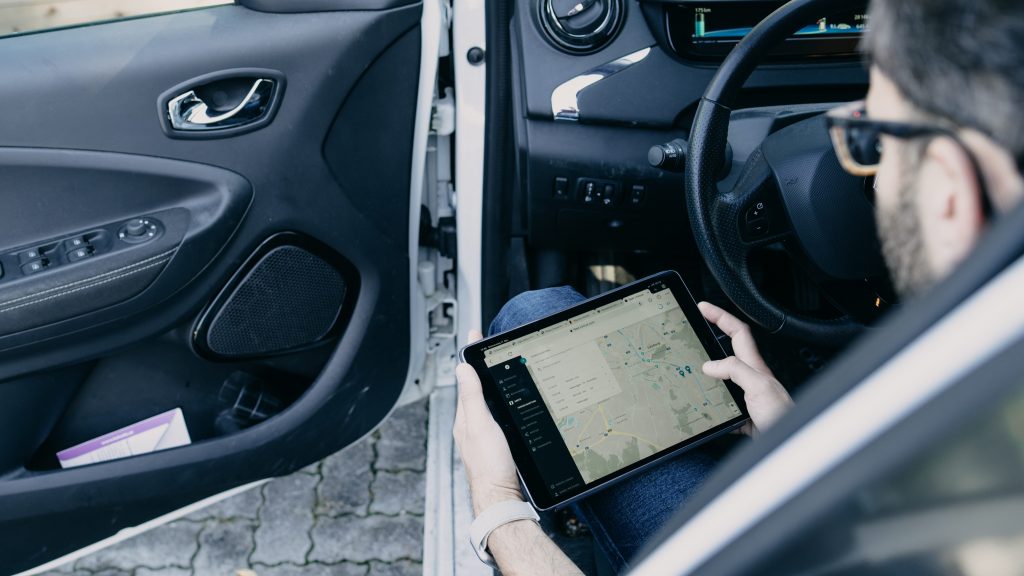 Employer using fleet tracking