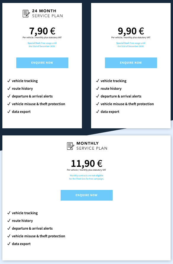 The price of a telematics device
