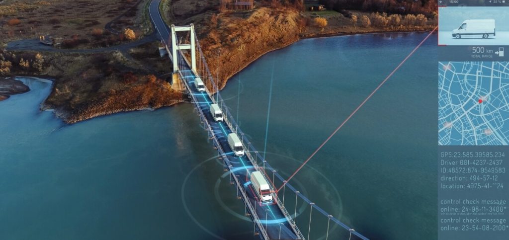 gps tracking device for cars crossing bridge