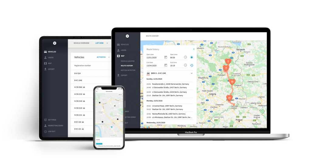 Vehicle tracking costs and vehicle tracking maps