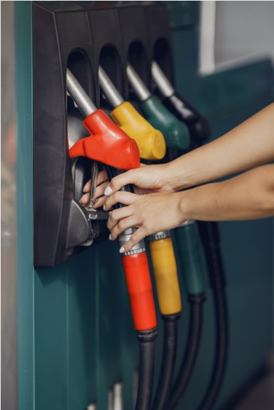 petrol station pumps fuel management